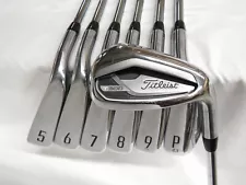 Used Titleist T300 Iron Set 5-PW, 48 AMT Red R300 Regular Flex Steel Shafts