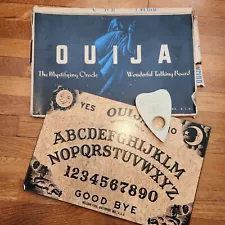 Vintage William Fuld OUIJA Board And Box 1950-1960 Pre-Parker Brothers