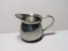 VTG Stainless Mini Creamer Pancake Syrup Restaurant Ware Individual Serve