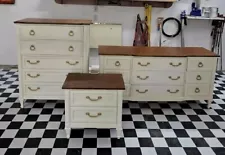 Bedroom Furniture Set, Refinished Furniture, Modern Furniture, Three Set