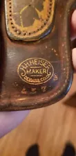 Vintage H H HEISER MAKER DENVER COLORADO 457 2 Revolver Pistol Holster