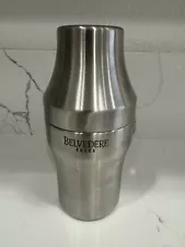 BELVEDERE VODKA James Bond 007 Spectre COCKTAIL SHAKER STAINLESS STEEL BARWARE