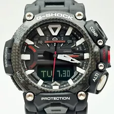 Near Mint CASIO G-SHOCK GRAVITYMASTER GR-B200-1AJF Carbon Analog Digital Watch