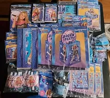 Huge Lot Hannah Montana Party Supplies Banners, Table Covers, Centerpieces, Ear