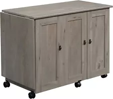 Miscellaneous Storage Sewing/Craft Cart/ Pantry cabinets, Mystic Oak finish