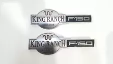 2006 Ford F150 OEM Pair Of Fender King Ranch Emblems