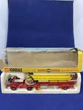 Vintage Corgi Major Toys American Lafrance Aerial Rescue Truck 1143 Diecast