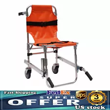 Stair Chair Medical Emergency Evacuation Lifting Climbing Wheelchair 2 wheel