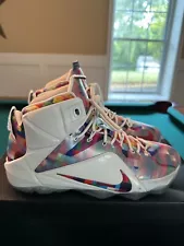 Size 10 - Nike LeBron 12 EXT Prism