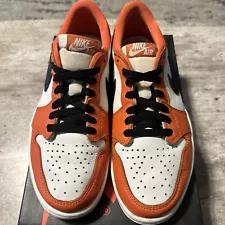 Men’s Air Jordan 1 Low Shattered Backboard Starfish Size 8