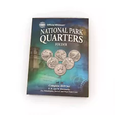 New ListingWhitman Color Coin Folder 4761 National Park Quarter 2019 PD&W Mint Book 25 cent