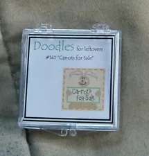 Hob Nobb Designs - Doodles - Carrots For Sale - Cross Stitch