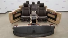 16 FORD F350 SD KING RANCH COMPLETE INTERIOR SEAT SET CONSOLE DOOR TRIM