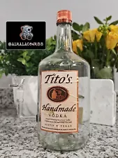 Tito's Vodka water bong glass