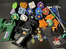 First Generation Bakuten Shoot Beyblade 2002 14 Pieces Accessories Bulk Sale Tak