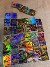 Pokemon Cards Mega Ex, Full art Ex, and Ex cards. (All cards are before 2016)