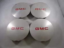 Set of 1995 1996 1997-2001 GMC JIMMY S15 SONOMA MACHINED CENTER CAPS 15661131