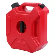 Red 3L Plastic Container Can Gas Fuel Tank Fit for ATV UTV Gokart Motorcycle Car (For: Redneck)