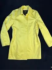 Coach Yellow Trench Coat Women’s Small READ B23