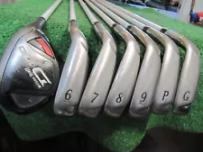 WILSON D100 5 HYBRID + 6-GW IRONS, MATRIX STUDIO 6.1 SENIOR FLEX GRAPHITE SHAFTS