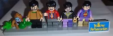 LEGO 21306 - The Beatles Yellow Submarine Mini Figures Minifigs EUC