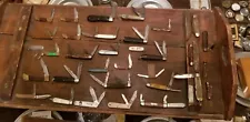 Vintage Lot Of 27 Pocket knives Knife Plus Others Mixed Lot