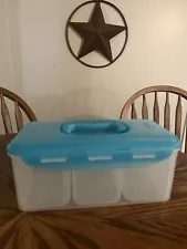 Lock & Lock Food Container Handled Lid 3 Containers Inside Unique