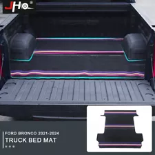 Truck Bed Mat For Chevy Silverado Custom Rear Cargo Trunk Protector Liner Black