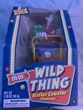 M&M's Wild Thing Roller Coaster Candy Dispenser - Limited 2nd Edition New In Box