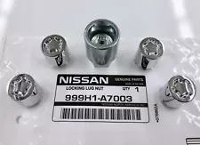 New OEM Infiniti G35 Coupe Sedan Factory Wheel Locks