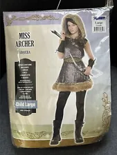 Party City Miss Archer Robinhood Halloween Costume ð» Child Youth Large Complete