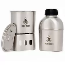 Pathfinder Gear* Stainless Steel Canteen Cooking Set