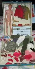 Vintage Ken with Case Full of Clothes and Accessories for Sale!