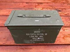 Military Ammo Cans | M2A2 Style | 50 CAL | For 5.56mm | (Single Can) | M