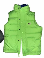 Hollister Padded Vest Fleece Lined Men’s Size L