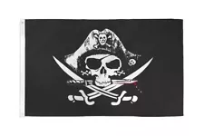 4X6 Deadman Chest Pirate Flag Large Ship Banner Jolly Roger Tricorner Dead Man