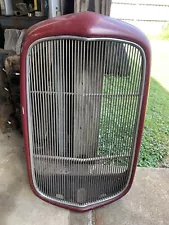 1932 Ford Original Filled Grill Shell w/Stainless Insert “LQQK”