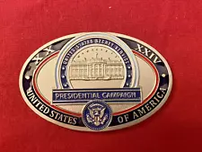 US SECRET SERVICE CHALLENGE COIN - 2024 PRESIDENTIAL CAMPAIGN COIN