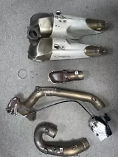 Ducati Oem exhaust. ZDM A96. 2014 Panigale 899