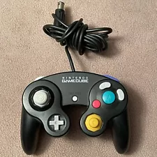 Nintendo GameCube Controller - Black *EXCELLENT CONDITION , Tested & Working!*