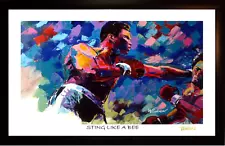 SUPER Sale Muhammad Ali Sting Like A Bee Premium Art Print Was $99.95 Now $29.95