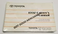 1997 TOYOTA T100 OWNERS MANUAL V6 3.4L I4 2.4L DLX SR5 BASE 4WD 2WD TRUCK OEM (For: 1997 Toyota T100 SR5)