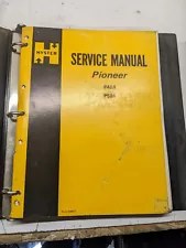 HYSTER SERVICE MANUAL PIONEER P40A P50A 599677 FORK LIFT TRUCK 1973 REPAIR