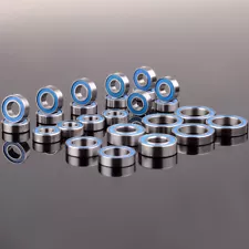 Ball Bearing KIT 25PCS Metric Blue Rubber Sealed for RC Traxxas E-MAXX Brushless