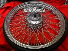 HARLEY Motorcycle 80 SPOKE Chrome WHEEL 21X2.15