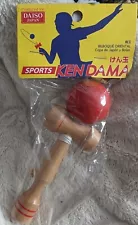 Daiso Japan Kendama Toy Wooden Ball Stick Sports Game