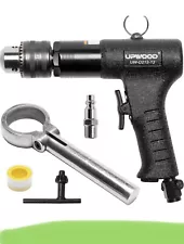 1/2” Reversible Air Drill, Heavy Duty 700 RPM Pistol Grip Handle, Pneumatic