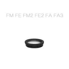 Camera Flat Finder Eyepiece w/Alloy Ring for Nikon F3 FM FM2 FM3 FE FE2 FM3A FA