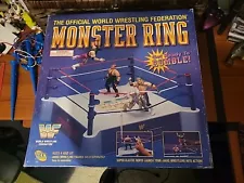 The Official World Wrestling Federation Monster Ring Complete With Box