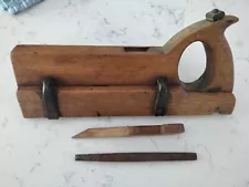 Vintage Handmade Plough Plane